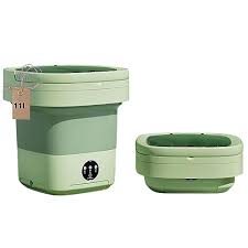 6.5l Portable Foldable Washing Machine Basket Random Color
