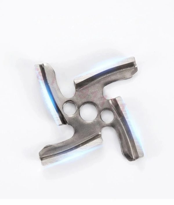 Meat Mincer, Household Meat Pounder Tool, Kitchen Meat Grinder qeema Maker, Silver Aluminum
