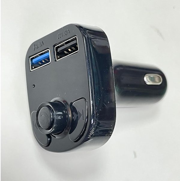 X8 – Multifunctional Car Mp3 Player | Car Wireless Fm Transmitter | Car Mp3 Modulator – 3.1a | Car Accessories ( Random Color )